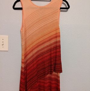 WHBM Ombre Knit Asymmetrical Tunic